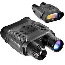 Bestguarder NV-800 Digital Night Vision Binocular, Digital Infrared Night Vision with Camera & Camcorder Function Take Photo & Video from 400m/1300ft Viewing Range