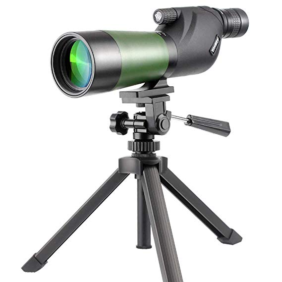 Gosky 20-60X60 Waterproof Spotting Scope- Porro Prism